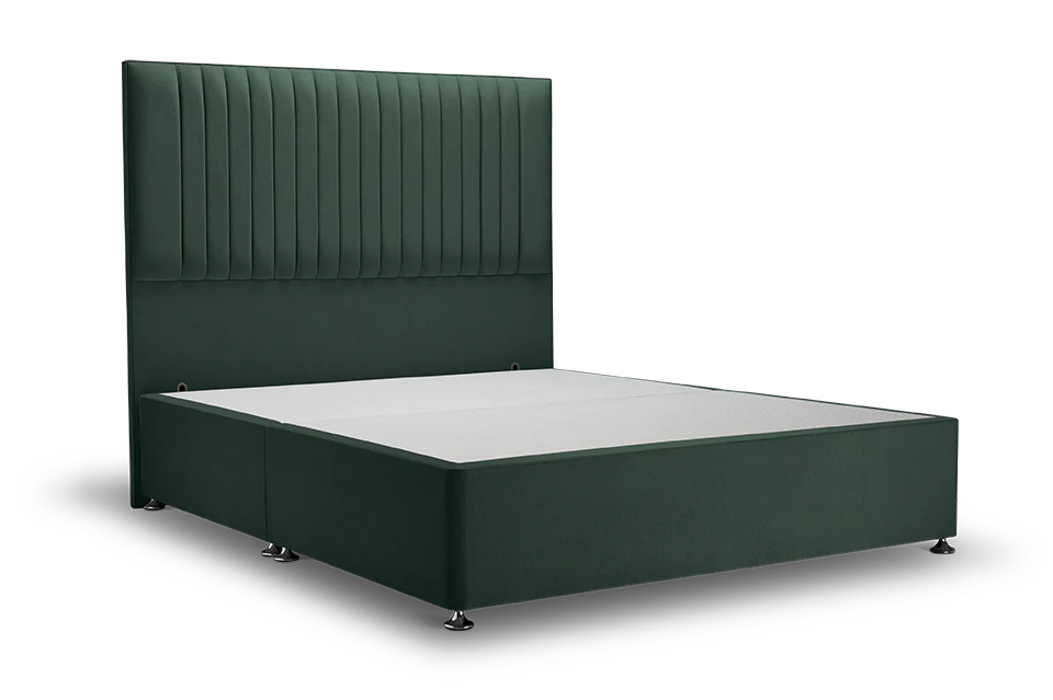Camden Bed Moss Green