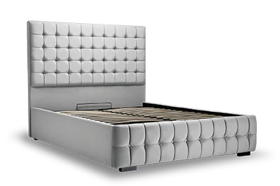 Portobello Bed Pebble Grey