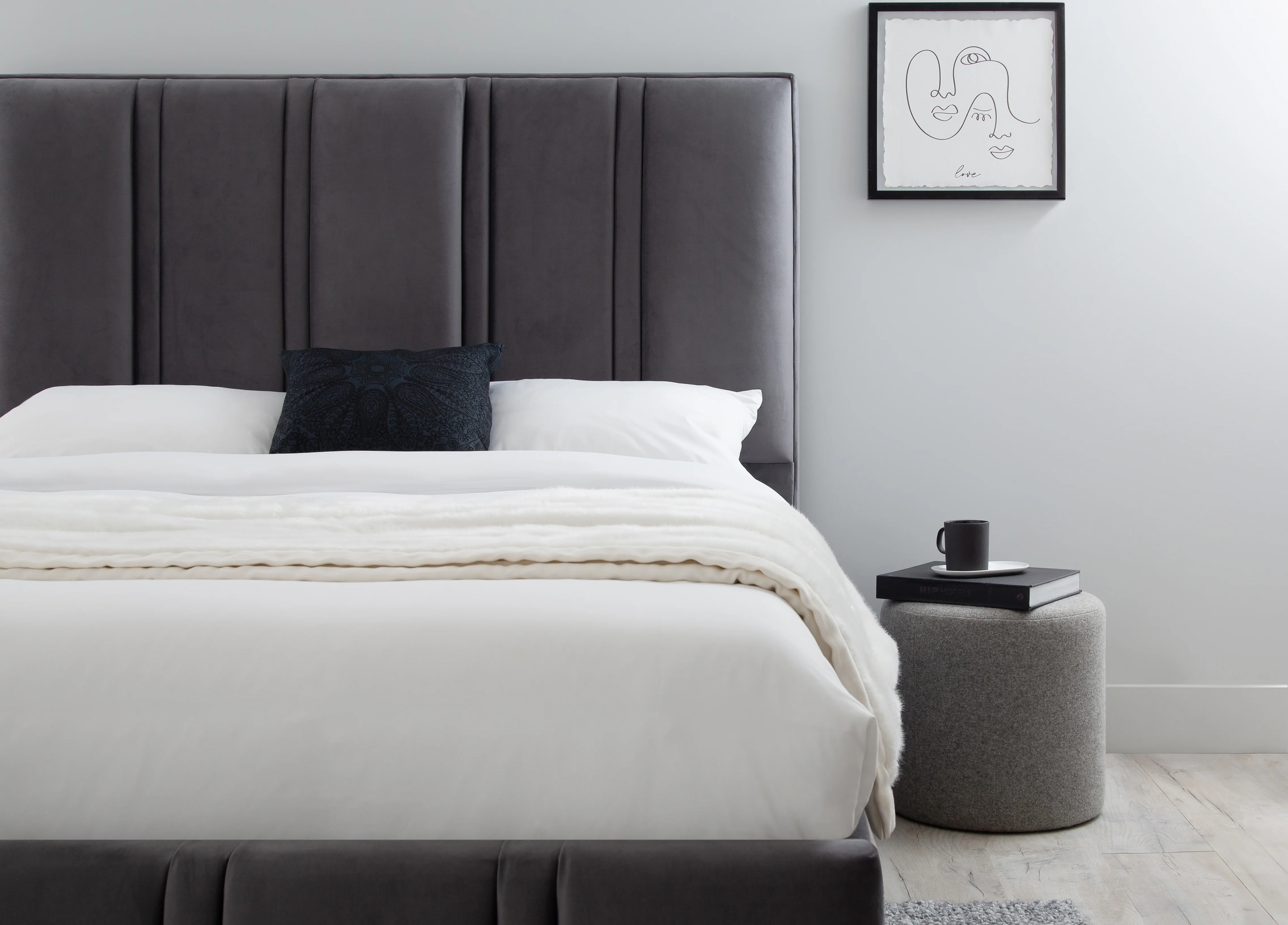 St Ives Bed Graphite - Image 3