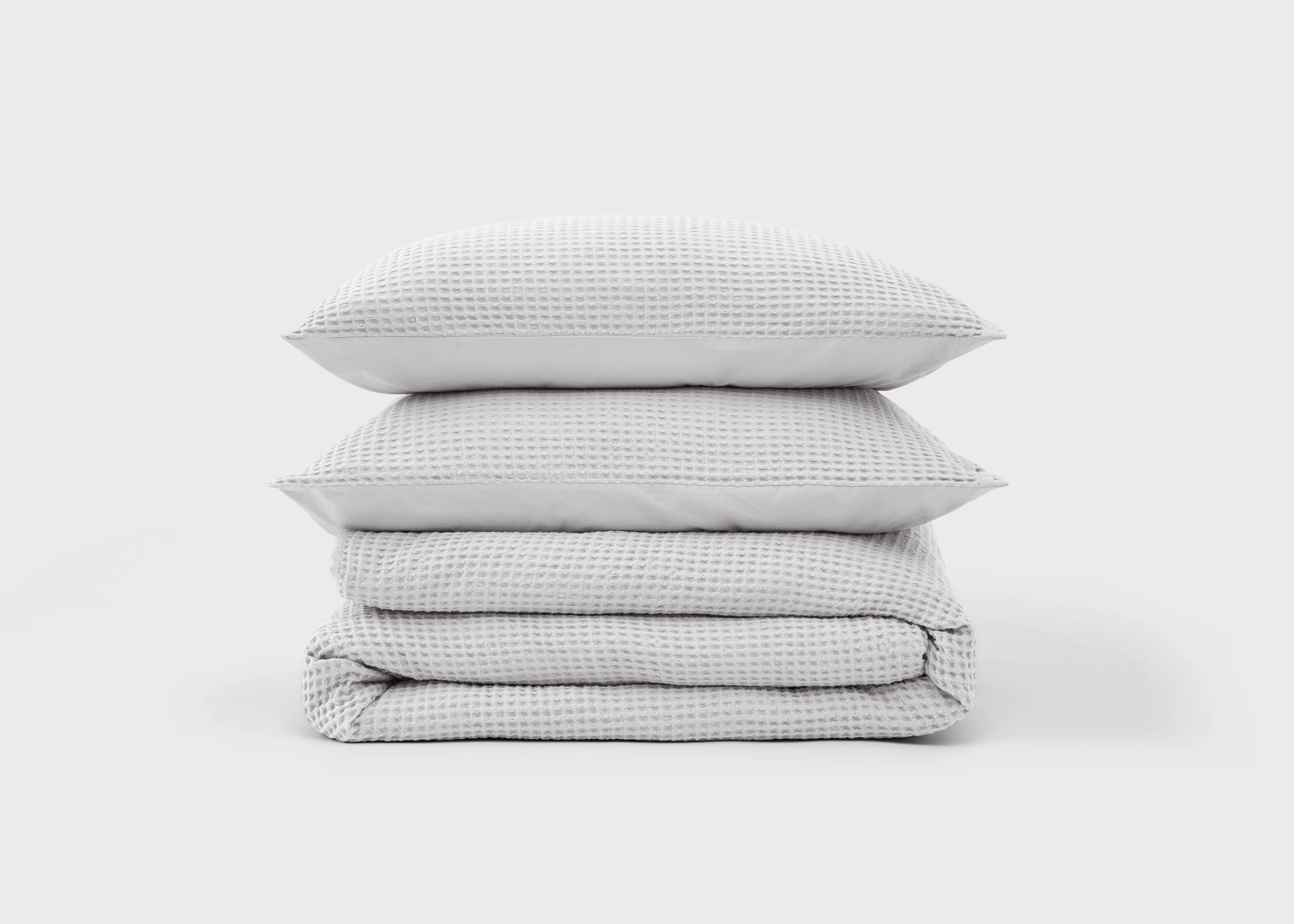 Waffle Cotton Bedding Set - Image 3