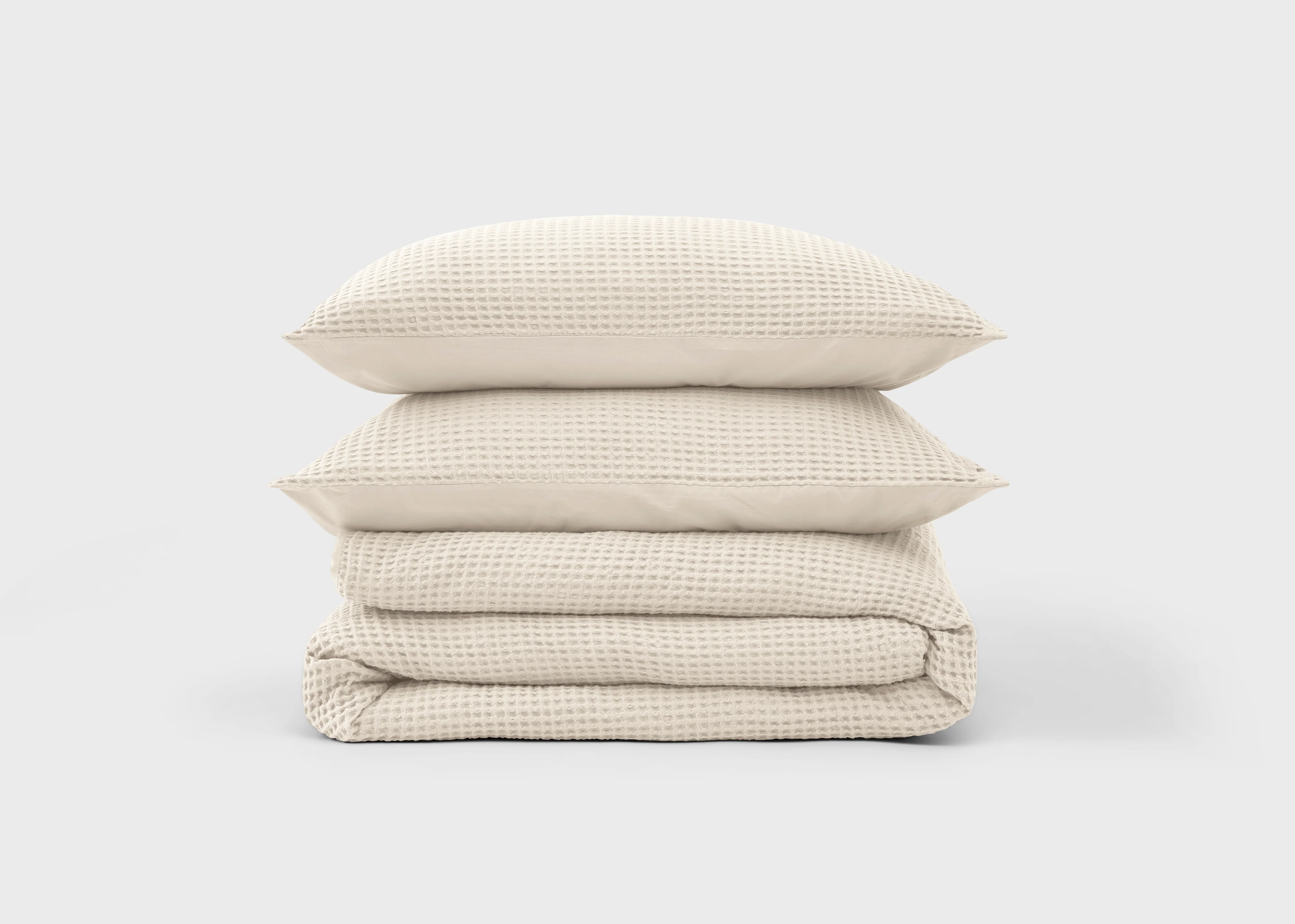 Waffle Cotton Bedding Set - Image 4