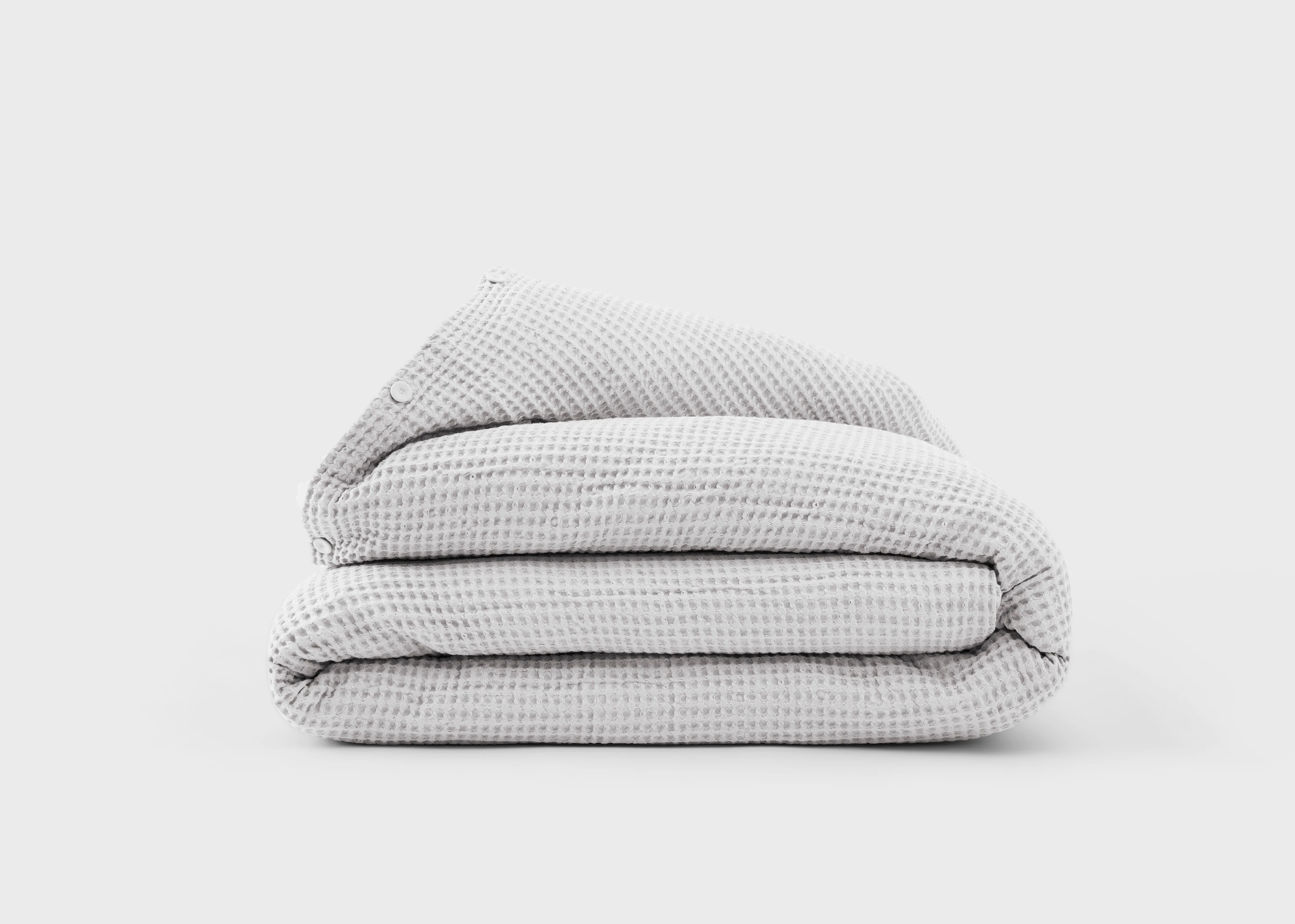 Waffle Cotton Duvet Cover - Image 4